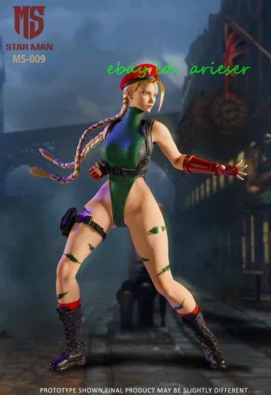 Starman Ms-009 1/6 Cammy Female Agent Bee Collectible Action Figure Model Model