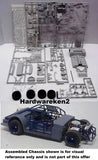 DONOR CHASSIS #3 - RACE CAR PERIMETER ROLLING STOCK CAR CHASSIS KIT -1/25 Model