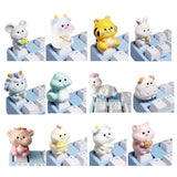 Zodiac Animal Keycap ABS Resin for Mechanical Keyboard ESC Keycap Birthday Gift Model