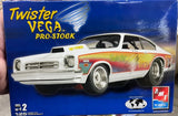 AMT 38482 Twister Chevy Vega Pro Stock car model Kit 1/25 McM niob Model