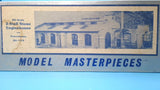 Model Masterpieces 119 HO 2-Stall Stone Enginehouse Powerhouse Craftsman Kit Model
