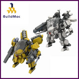 Buildmoc Creative  Robot War Mech AF-05 Mecha Robots Cartoon Model Building Model
