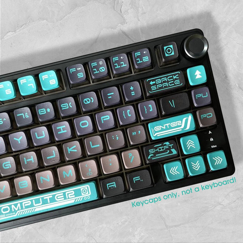 Translucent Dye Sublimation PBT Keycap set PBT for Cherry MX Mechancial Keyboard Model