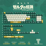 The Legend of Zelda 150 Keycaps Tears of the Kingdom PBT for Cherry MX Keyboard Model