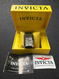 Rare Invicta Mens Auto Swiss Made Flip Case Times Square Model 2411 NEW w/Papers Model