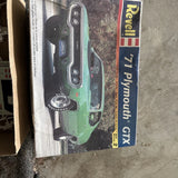Revell 71 Plymouth GTX Model Kit Model