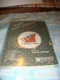 Wang's International Cross Stitch Bead A Little Christmas Santa's Sleigh Kit Model