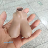 1:6 Suntan Normal Breast Bust Cover Model For 12'' Female TBL Figure Doll Body Model