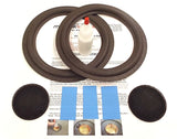 JBL LX44  8" Woofer DIY Refoam Kit - Speaker Foam Repair w/ Shims & Caps! Model