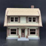 Classic 1/87 HO Scale The Puritan Home Model Fine Plastic Assembly Model Kit Model