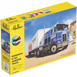 Heller Starter Kit Kenworth K-123 Cabover Truck Model Kit 1:43 228 pcs Model