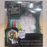New In Box Nightmare Before Christmas Design A Vinyl Jack & Sally DIY Kit Model