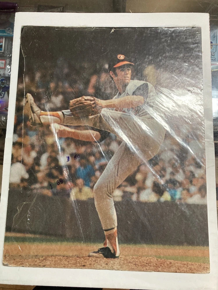 1972 arena thick cardboard Stadium board Jim Palmer team issue Part Sealed O¡¯s Model
