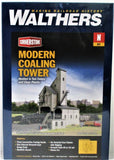 N Scale Walthers Cornerstone 933-3262 Modern Concrete Coaling Tower Kit Model