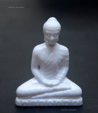 Large Resin White Buddha Statue Figurine Car Dashboard & Home Room Office D¨¦cor Model