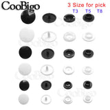 Plastic Snap Button Resin Press Stud Cloth Diaper Accessory Garment Kit T3/T5/T8 Model