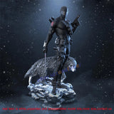 Snake Eyes Warrior 1/8 Scale Unpainted Model Kit Unassembled 3D Printing 26cmH Model