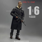 CROWDHTOYS 1/6 Scale Trend Long coat Raincoat Model For 12'' Action Figure Model