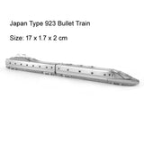 3D Metal Puzzle High Speed Rail Model DIY Assemble Jigsaw Puzzle Children Toys Model