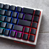 Side Printed Keycaps Set PBT Double-shot OEM for Cherry MX Mechanical Keyboards Model