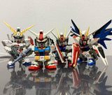 GUNDAM SD RX-78-2 Strike Freedom Unicorn BANDAI Model Kit SET Bulk Junk Model