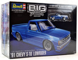 Revell 1991 Chevy S-10 Lowrider W/ Diecast - Big + Little 1/25 Model Kit 14562 Model