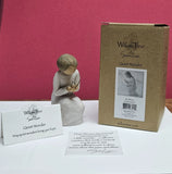 Willow Tree Quiet Wonder Figurine #28025 Susan Lordi Kneeling w/ Butterfly NIB Model