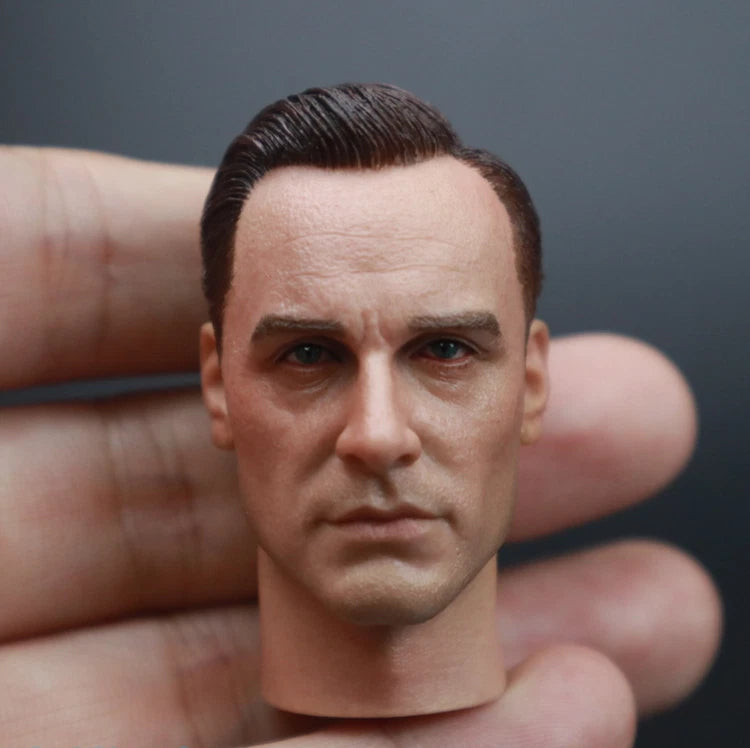 1/6 Scale Male Soldiers WWII German Soldier Head Sculpt Head Carving Model Model