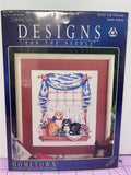 DESIGNS FOR THE NEEDLE Counted Cross Stitch Kit CAT FRIENDS - 8" x 10" #5252 Model