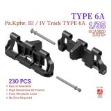 NousResin 1/35 Pz.Kpfw.III/IV German Tank TYPE 6A Workable Track Upgrade Set Model