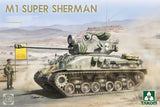 TAKOM 2206 1/35 WWII M1 Super Sherman Tank Military Assembly Model Kit Model