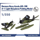 MRY-SFW  LYR350503 1/350 Navy Arado AR-196 A-1 Light Seaplane Folding Model Model