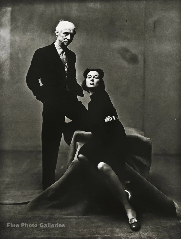 1947/84 MAX ERNST & DOROTHEA TANNING Surreal Artists IRVING PENN Photo Art 11x14 Model