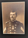 ANTIQUE MILITARY CABINET CARD PHOTO BOARD MEDAL JOHANNITER KREUZ ORDER ST. JOHN Model