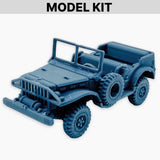 Dodge WC-57, Model Kit WWII US Command Reconnaissance Vehicle 4x4 Military Truck Model