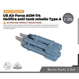 Yao's Studio LY35227A 1/35 Upgrade USAF AGM114 Hellfire anti-tank missile Type A Model
