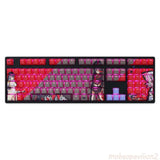 Anime KILL La KILL Cherry Transparent PBT Keycap Set MX for Mechanical Keyboard Model