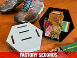 Sport Medal Honeycomb Display Plaque - Factory Seconds Model