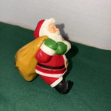 Hallmark Merry Miniatures 1983 Santa Rooftop Deliveries Christmas Model
