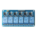 6 Channel 5V Relay Board Module Optocoupler LED for Arduino PiC  AVR NEW Model
