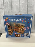 Cherry Blossom DIY Book Nook Kit Wooden Dollhouse Micro Landscape Bookend Model