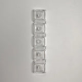 XDA Transparent Keycap 1U Replacement Accessories Parts for Mechanical Keyboard Model