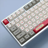 Cute Keycaps Retro Grey Dye-sub PBT Keycap Set For Game Boy Model