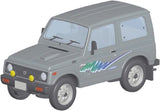 Aoshima 1/32 RAKUPLA SNAP KIT No.18-CG SUZUKI JA11 Jimny (Gray Metallic) Model