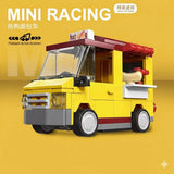 MOC Car Decool Mini Hot Dog NO.22002 Cart Building Block Model Kit Toy 88 Pcs Model