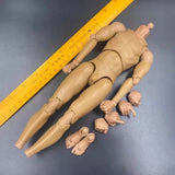 1/6 Scale M030 Eighth Route Army Guardian Action Figure Body,Hands,Feets Model Model
