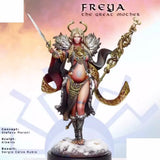 1/24 resin figure model Fantasy Female Warrior Unassembled unpainted Model