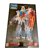 MG 1/100 RX-78-2 Gundam Crystal Version Mobile Suit Plastic Model Kit Bandai JP Model