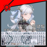 Wuthering Waves JINHSI 108 Keycaps Dye-sub PBT Backlit for Cherry MX Keyboard Model