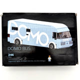 Domo Inc Bus Promotional Building Kit 246 Pc LEGO Bricks Domo Dan Minifigure Model